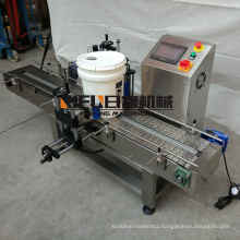 Automatic paint grease bucket can drum pail sticker labeling machine